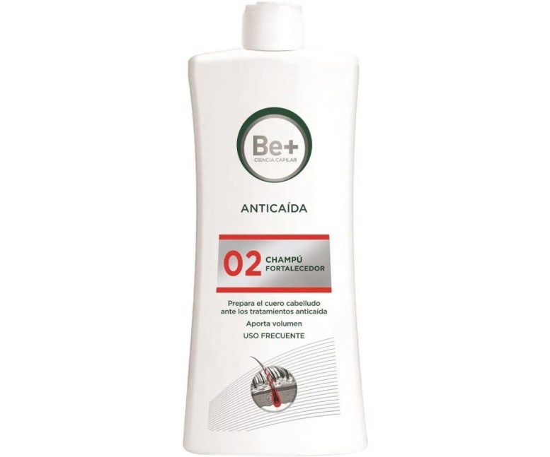Be+ anticaída champú fortalecedor 250 ml Be+
