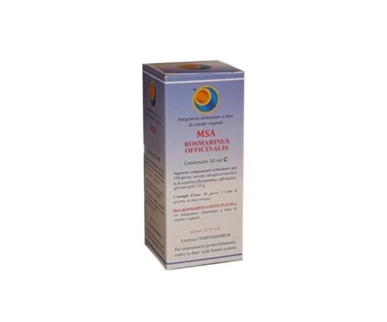 Msa Rosmarinus Off. jóvenes brotes romero 50 ml HERBOPLANET