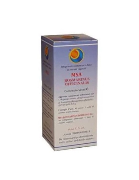 Msa Rosmarinus Off. jóvenes brotes romero 50 ml HERBOPLANET
