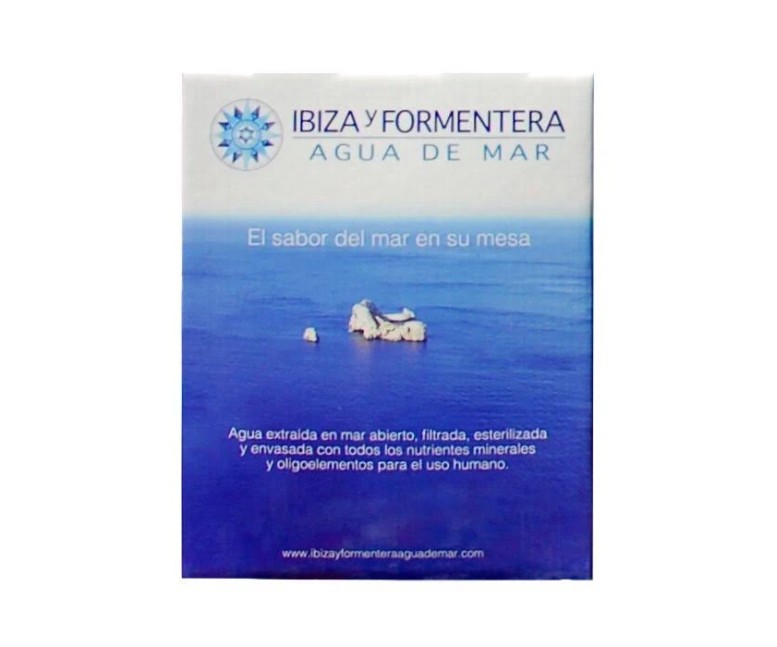 Agua de mar 3 l Ibiza y Formentera