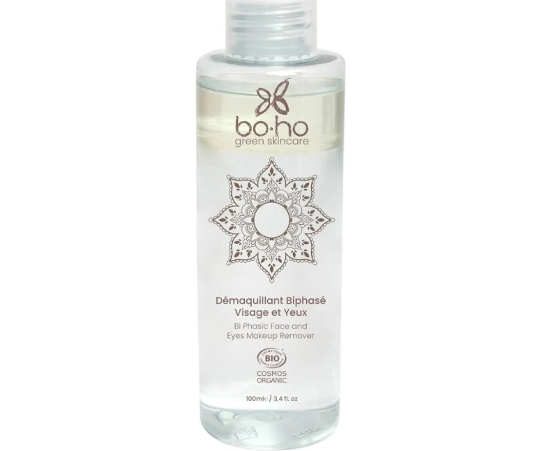 Desmaquillante bifase cara y ojos bio vegan 100 ml Boho
