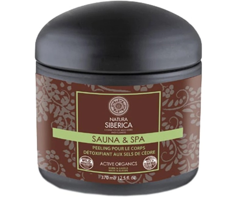 Sauna&spa peeling corporal detox con cedro 370 ml Natura Siberica