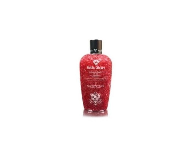Sales de baño azafrán de miel equilibrante 300 gr Radhe shyam