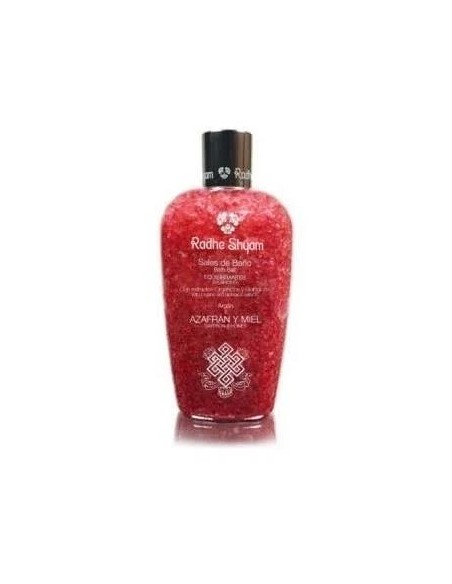 Sales de baño azafrán de miel equilibrante 300 gr Radhe shyam