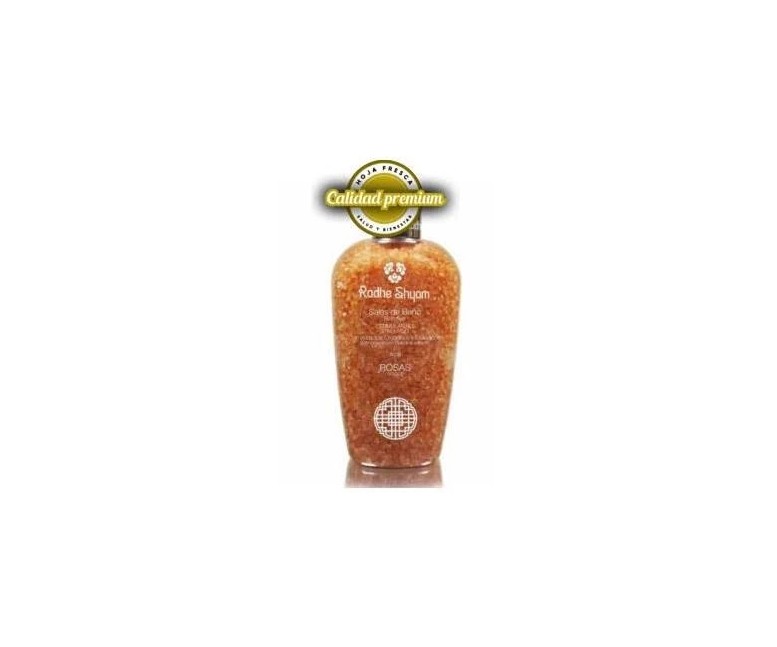 Sales de baño rosas estimulante 300 gr Radhe shyam