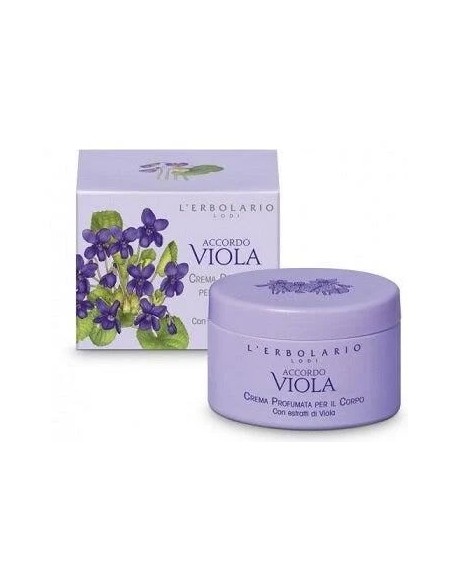 Accordo violeta crema corporal 200 ml L'Erbolario
