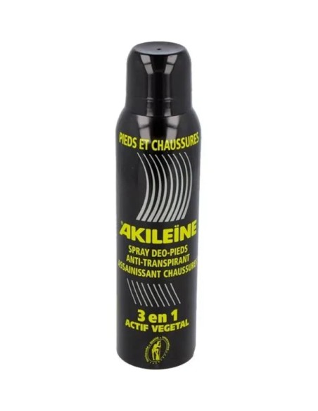 Spray pies y calzado (negro) 3 en 1 150 ml Akileine
