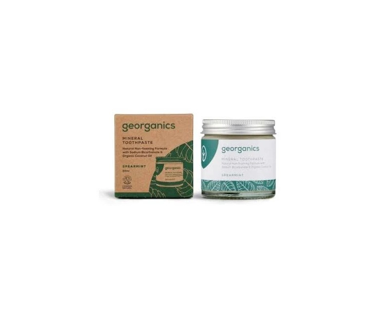 Dentífrico mineral hierbabuena crema 60 ml Georganics