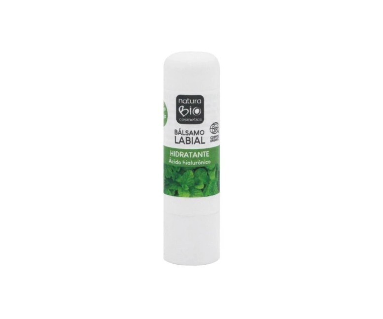 Bálsamo labial hidratante ácido hialurónico plástico 5 gr NaturaBIO Cosmetics