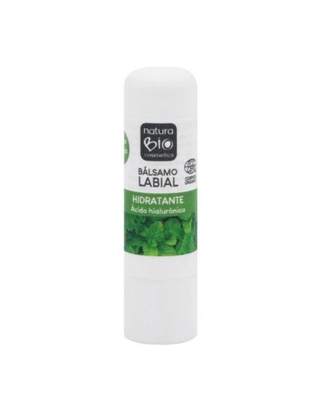Bálsamo labial hidratante ácido hialurónico plástico 5 gr NaturaBIO Cosmetics