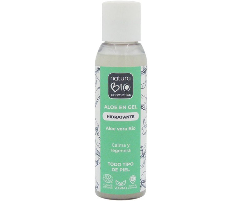 Aloe vera en gel hidratante bio 100 ml NaturaBIO Cosmetics