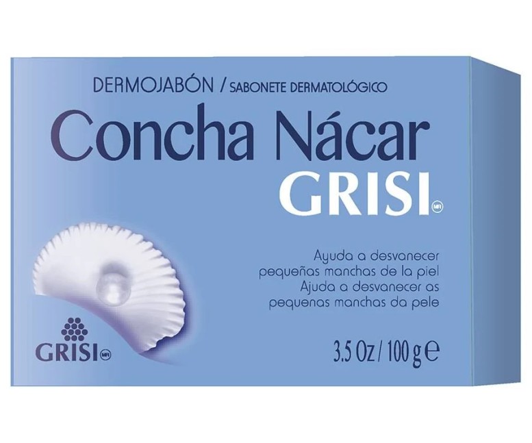 Dermojabón concha de nácar 100 gr Grisi