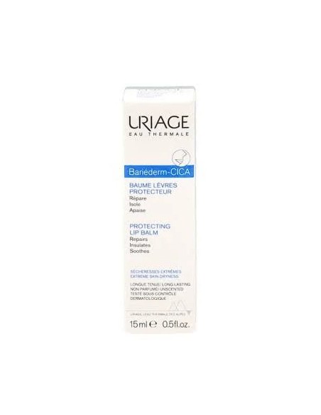 Bariederm Cica labios 15 ml Uriage