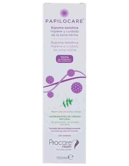 Papilocare espuma sensitiva 150 ml Procare