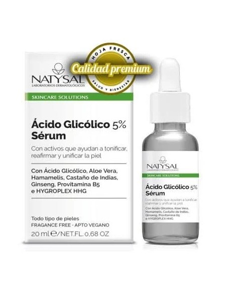 Ácido glicólico 5% serum 20 ml Natysal