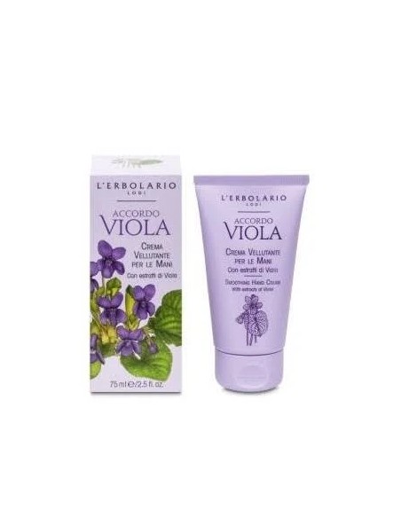Accordo violeta crema manos 75 ml L’Erbolario
