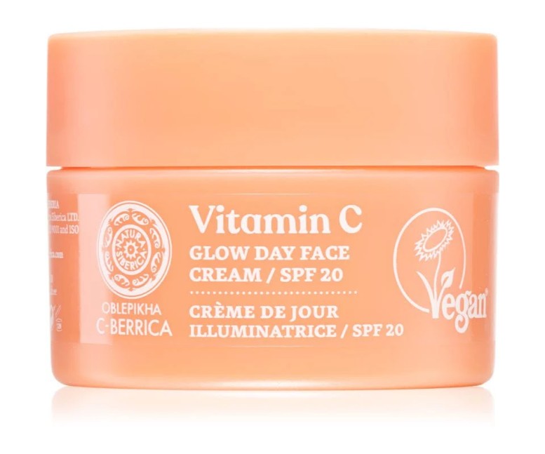 Oblepikha c-berrica crema de día iluminadora 50 ml Natura Siberica