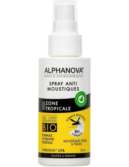 Anti-mosquitos zona tropical 75 ml Alphanova