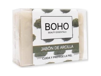 Arcilla jabón pastilla