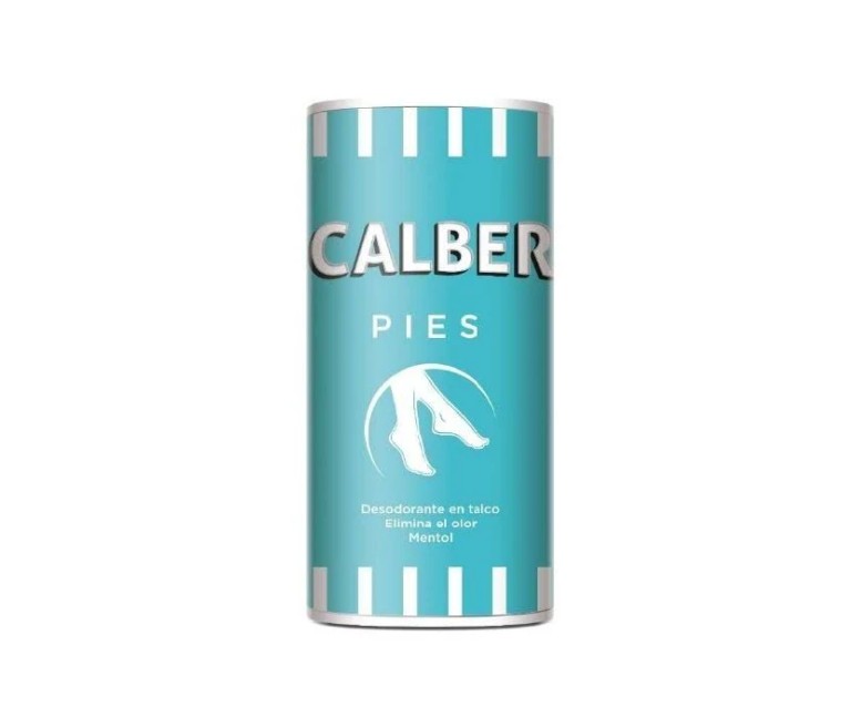 Polvos talco calber pies 100 gr Calber