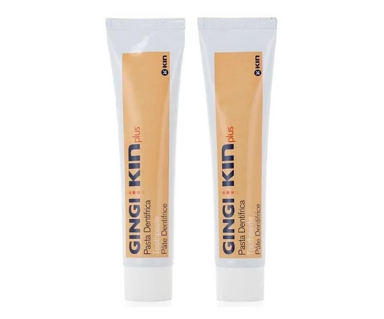 Gingikin B5/Plus Pasta Dental Diario Pack 2 cap - 125 ml Kin