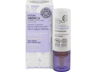Aqua-serum facial protección piel sensible