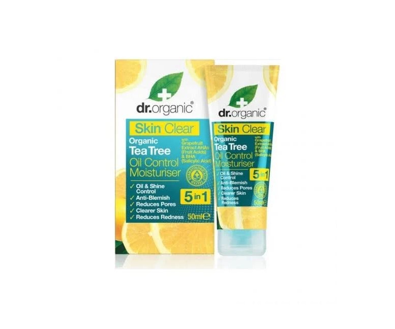 Skin clear crema con control de aceite 50 ml Dr. Organic