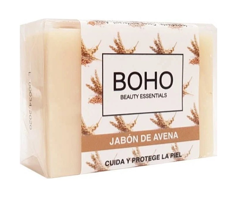 Avena jabón pastilla 100 gr Boho