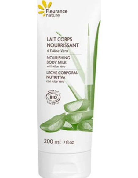 Leche corporal nutritiva Aloe vera BIO 200 ml Fleurance Nature