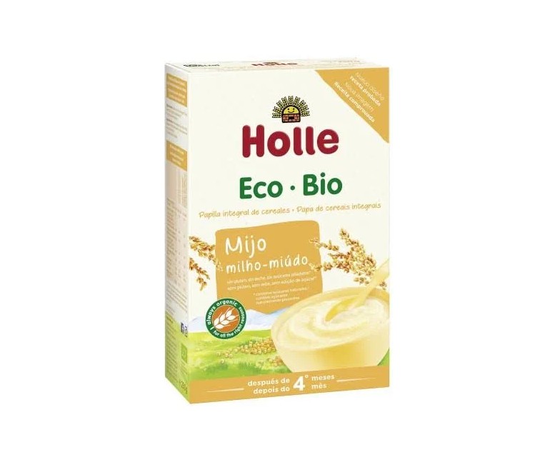 Papilla de mijo + 4 meses eco sg 250 gr Holle