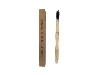 Cepillo dental bambú con carbón activado