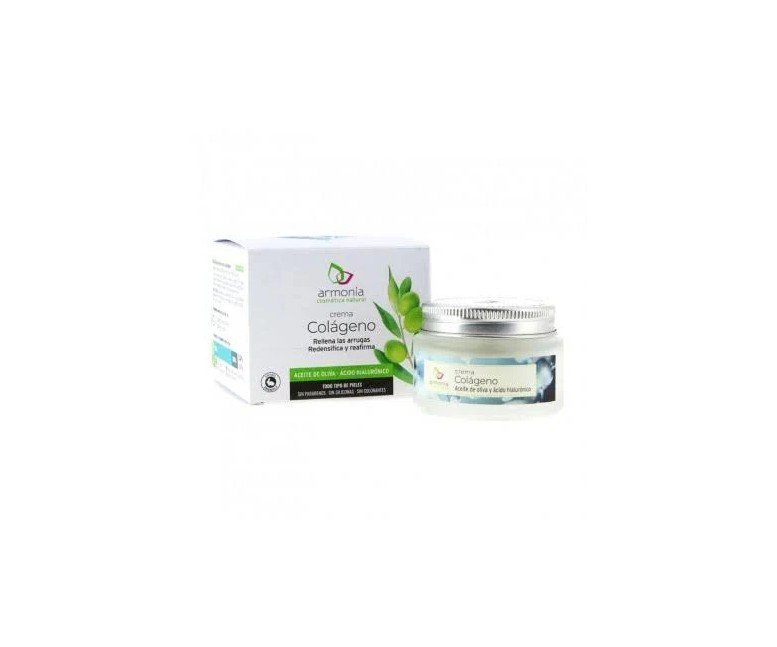 Crema colágeno aceite oliva 50 ml Armonia