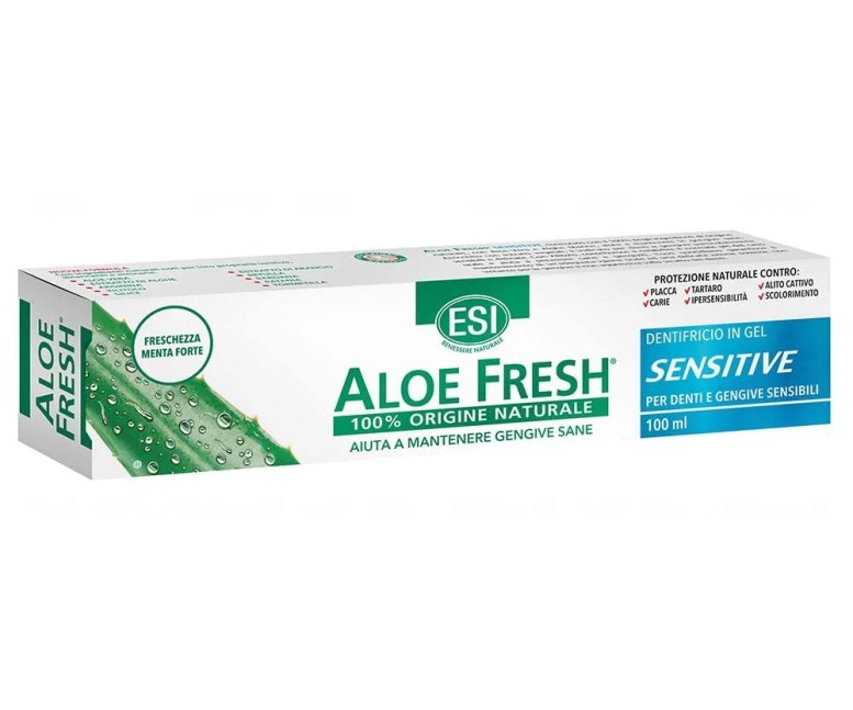 Aloe fresh retard dentífrico sensitivo 100 ml ESI - TREPAT DIET