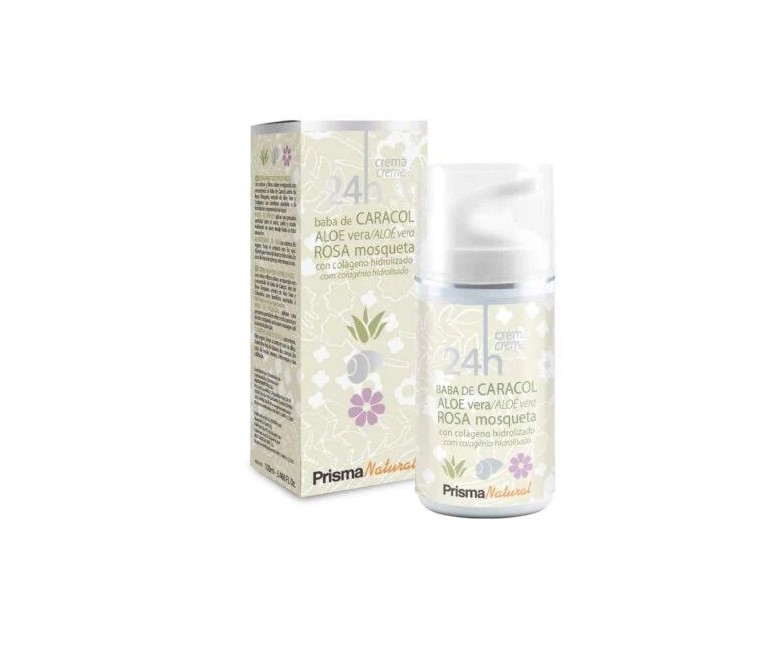 Crema baba de caracol+aloe+rosa m fps15 100 ml Prisma natural