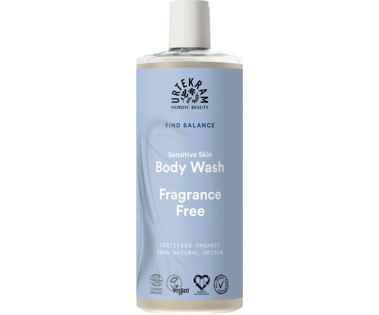 Fragance free gel de baño eco vegan 500 ml Urtekram