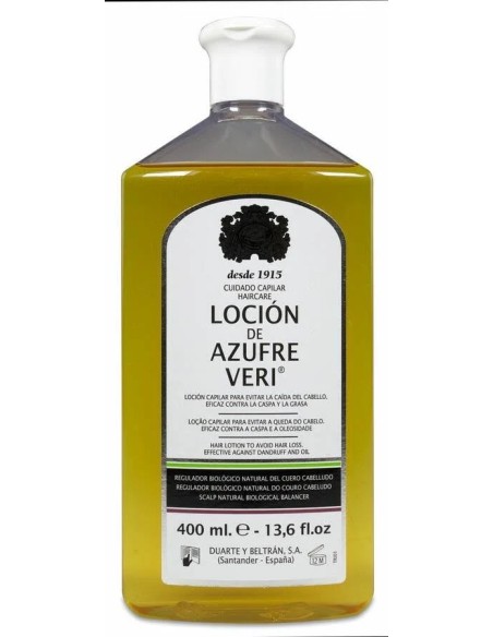 Loción azufre veri 400 ml Veri