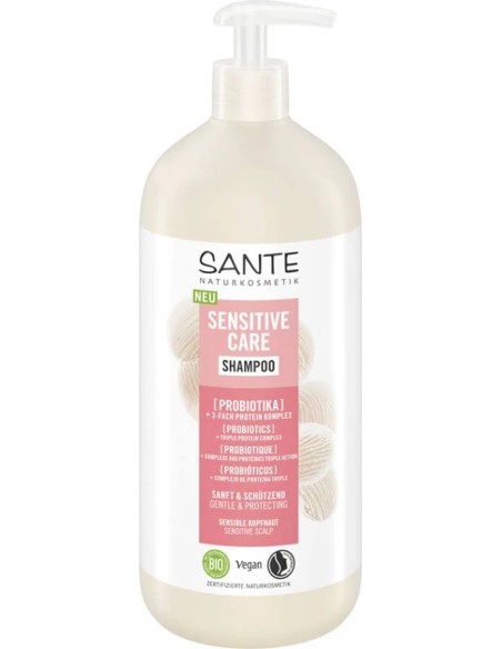 Champú cuidado sensitive probióticos 950 ml Sante