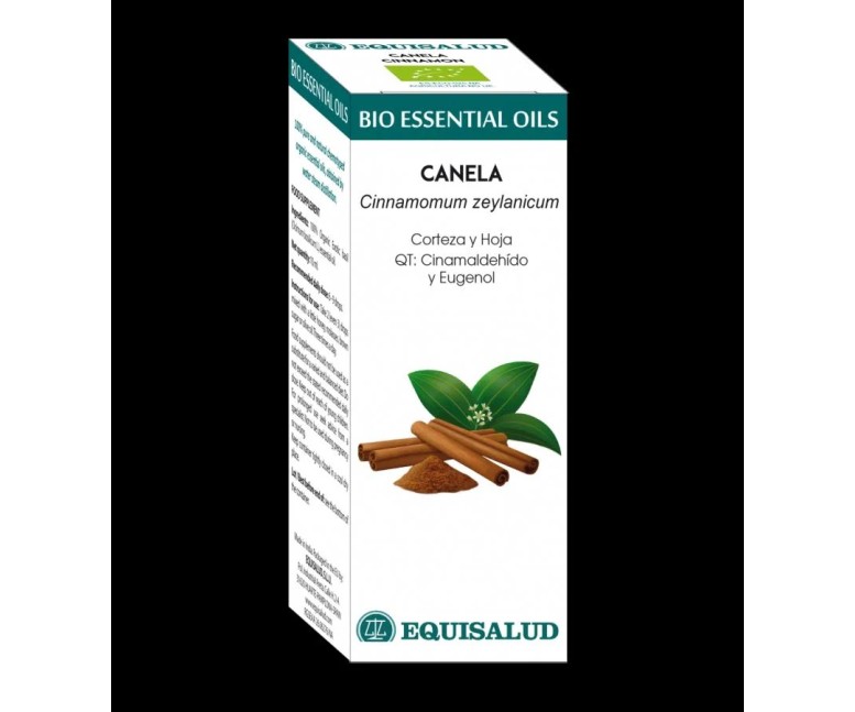 Bio essential oils canela aceite esencial 10 ml Equisalud