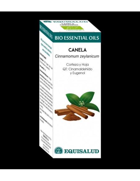 Bio essential oils canela aceite esencial 10 ml Equisalud