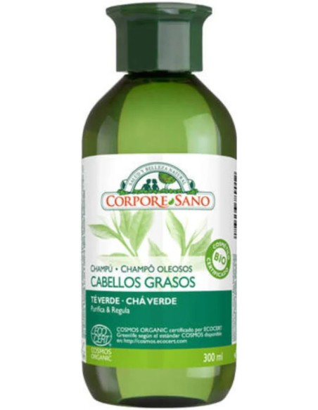 Champú cabellos grasos Ecocert 300 ml Corpore sano