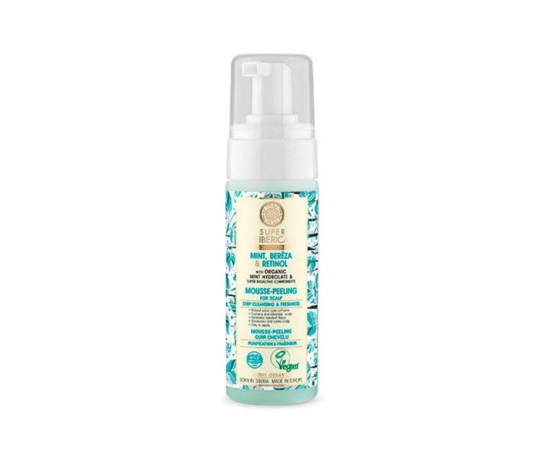 Super siberica mousse-peeling cabello graso 170 ml Natura Siberica