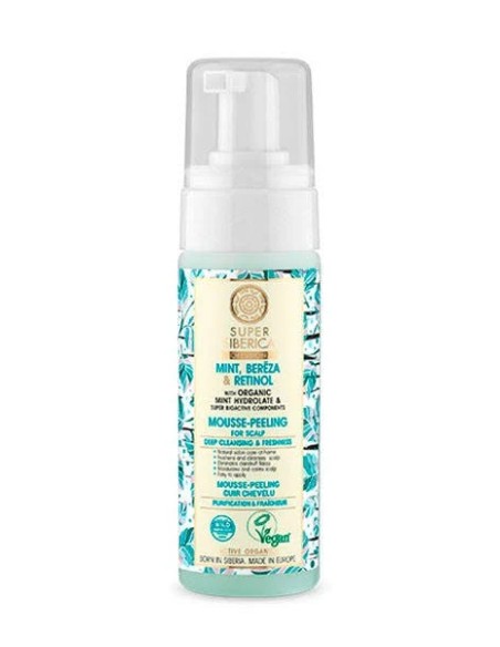 Super siberica mousse-peeling cabello graso 170 ml Natura Siberica