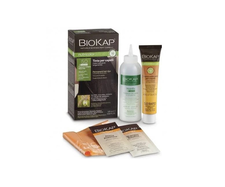Biokap rapid castaño natural tubo 140 ml Biokap