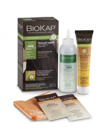 Biokap rapid castaño natural tubo 140 ml Biokap