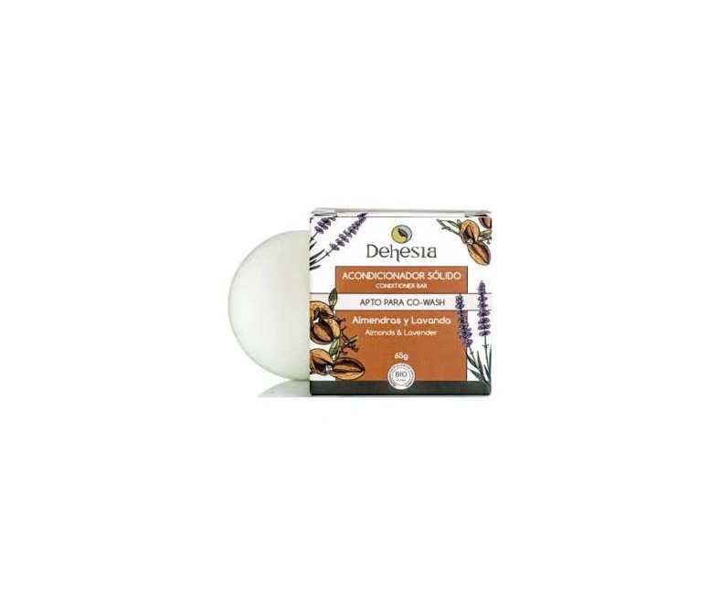 Acondicionador sólido bio almendras y lavanda 65 gr Esi