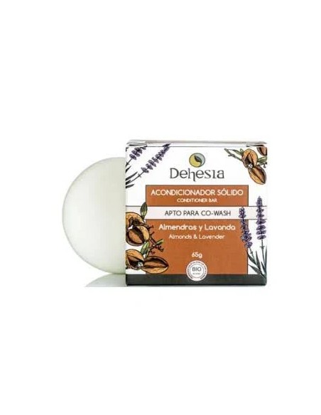 Acondicionador sólido bio almendras y lavanda 65 gr Esi