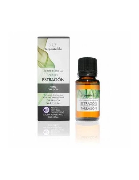 Estragón aceite esencial alimentario 5 ml Terpenic