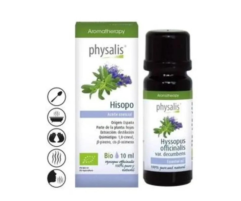 Hisopo aceite esencial bio 10 ml Physalis