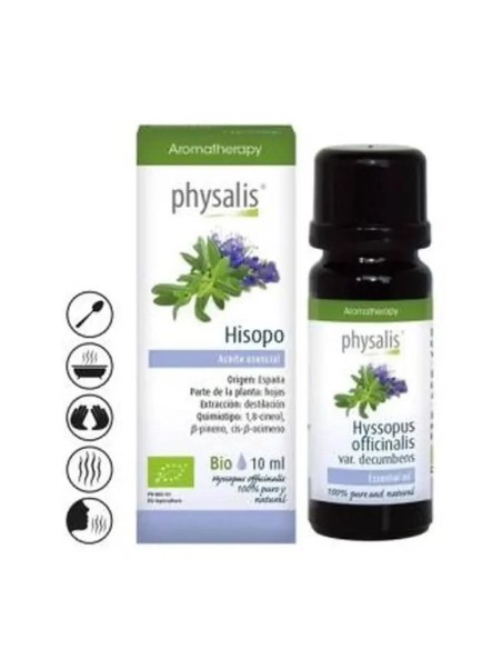 Hisopo aceite esencial bio 10 ml Physalis