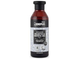 Men champú-gel ducha refrescante 2 en 1 veg.